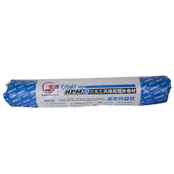 Membrana impermeabilizante de borracha EPDM